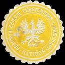 Siegelmarke Oberschlesische Fürstentums - Landschaft - Ratibor W0215426