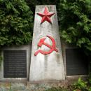 Racibórz nagrobek na cmentarzu poległych żołnierzy radzieckich 5689
